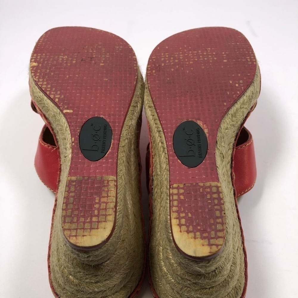 BOC Women’s Pink Flower Wedges - Picture 8 of 9